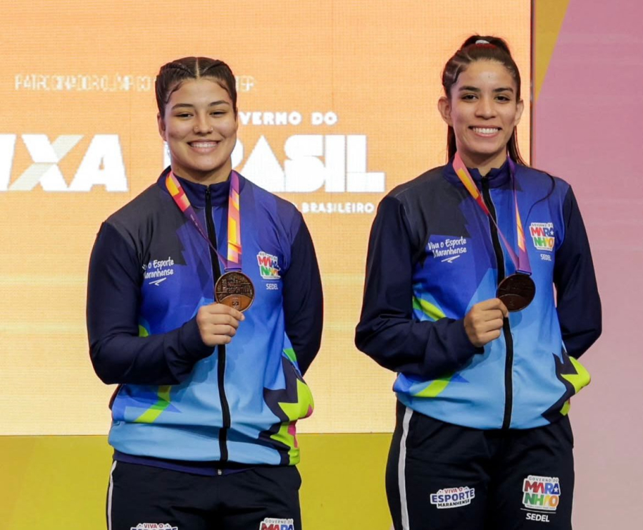 Atletas de Timon conquistam bronze no Badminton nos Jogos da Juventude 2025 em Brasília
