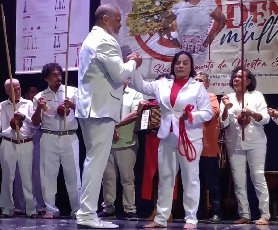 Espoleta é reconhecida como a 1ª mestra mulher de Timon em evento na Fundação Municipal de Cultura no último sábado (27)