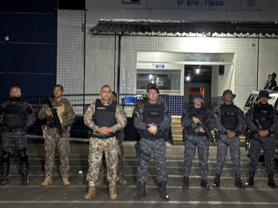 Operação Impacto: Coronel Schnneyder e Comandante da 11ª Companhia Intensificam Ações de Combate ao Crime em Timon