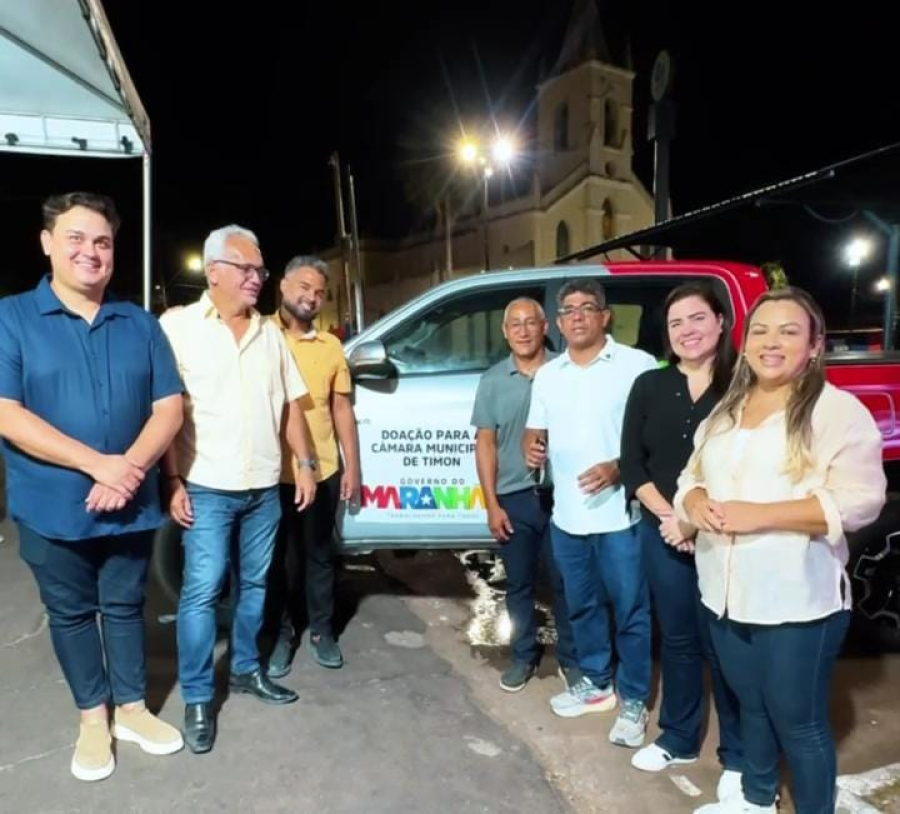 Câmara de Timon é contemplada com veículo do Governo do Estado por meio do Coopera Maranhão