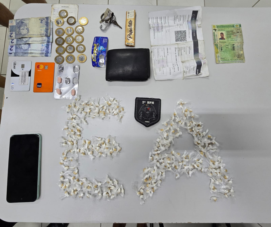 Relatório de Ocorrência Policial - Apresentação de Indivíduos e Apreensão de Drogas em Timon - MA