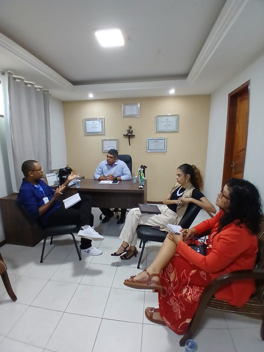 Representantes do CRP-MA visitam gabinete da Presidência da Câmara em inspeção sobre atuação de plano de saúde em Timon