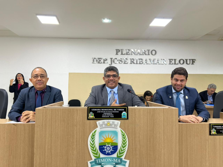 Câmara de Timon aprova projetos de conscientização em saúde, valorização profissional e reconhecimento cultural