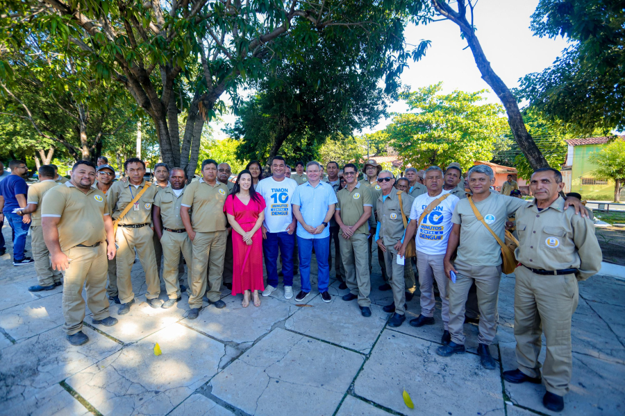 Prefeitura de Timon intensifica combate à dengue com ação de mobilização no Centro da cidade