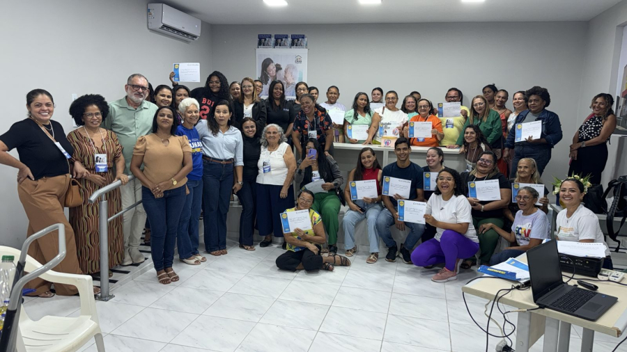 CRAS do Parque Piauí promove capacitação e fortalece cuidado com a pessoa idosa