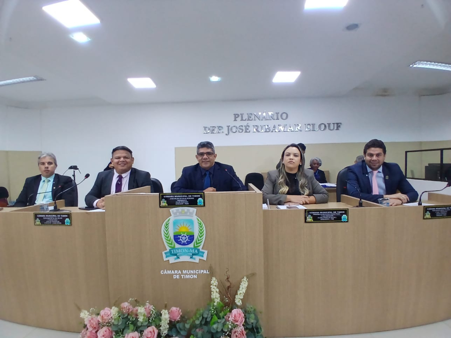 Câmara de Timon aprova projetos importantes e reforça ações para infraestrutura, saúde e cidadania