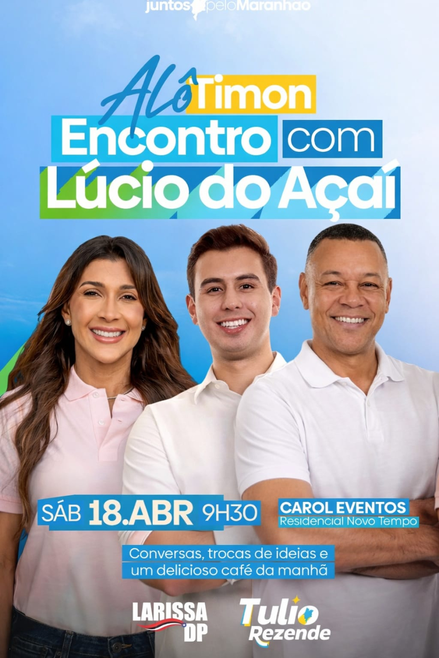 Encontro Político com Lúcio do Açaí: Um Diálogo Essencial para o Futuro de Timon