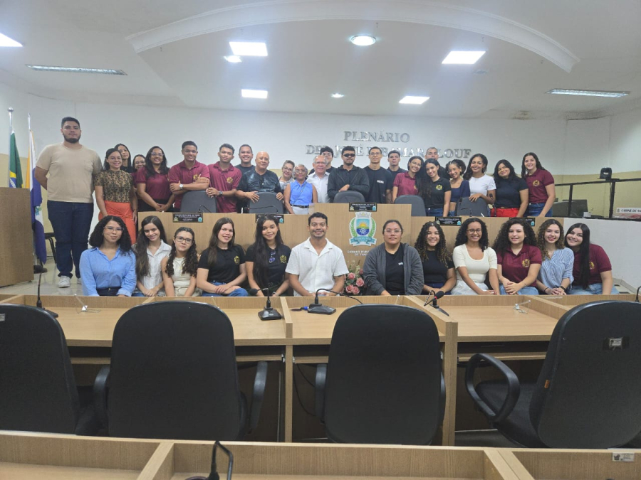 Alunos de Direito da UEMA visitam Câmara e conhecem de perto o funcionamento do Legislativo Timonense
