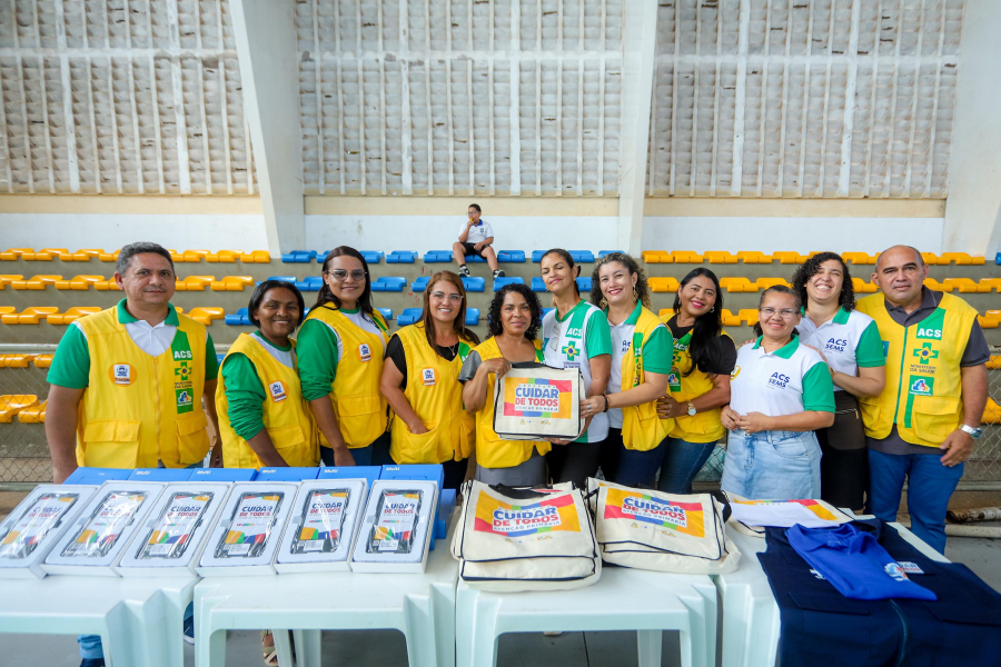 Timon avança na saúde com entrega de óculos e novos equipamentos para agentes comunitários