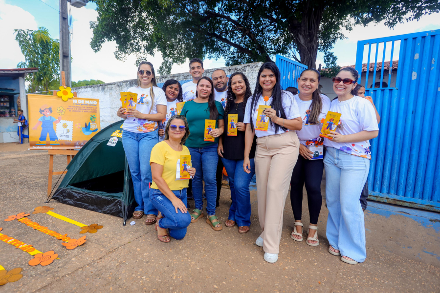 Prefeitura de Timon intensifica ações da campanha Maio Laranja com mobilização em escolas e comunidades