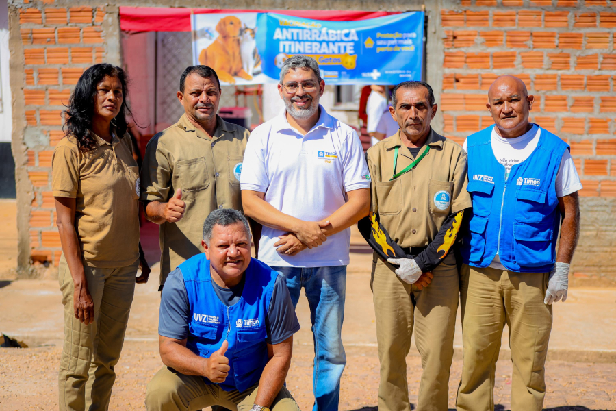 Prefeitura de Timon realiza ação de vacinação antirrábica no Leonel Brizola