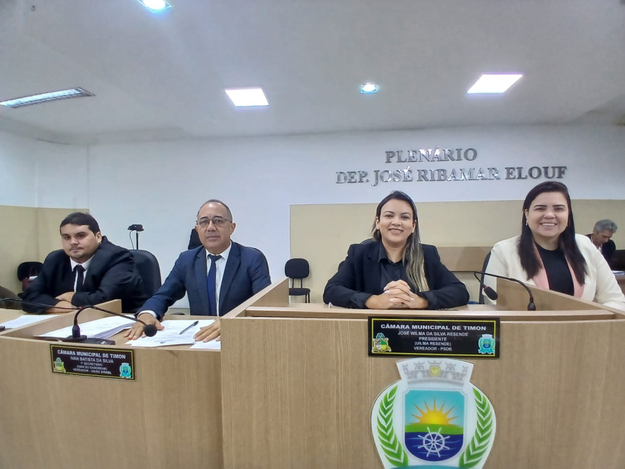 Câmara de Timon aprova projetos voltados à inclusão, cultura e meio ambiente na 2378ª Sessão Ordinária