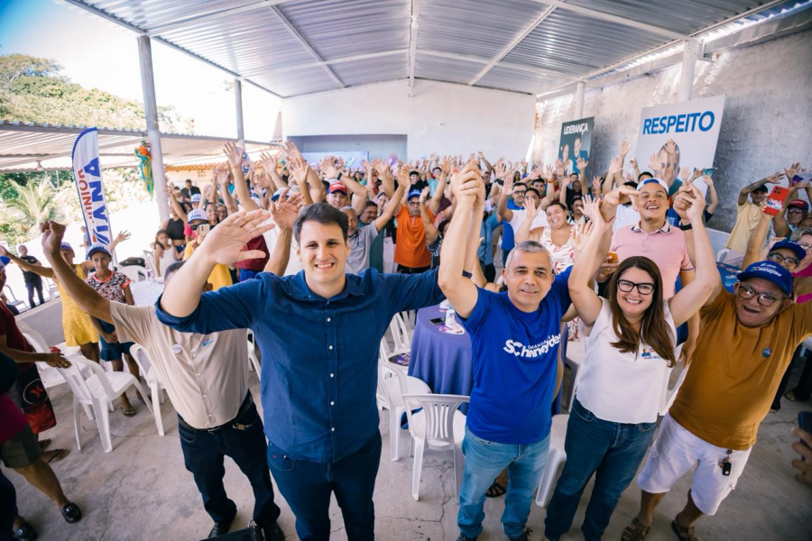 Schnneyder reúne lideranças e reforça apoio a Orleans Brandão em Timon