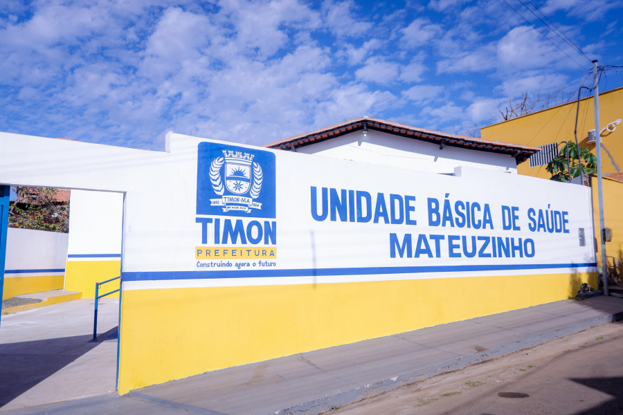 Prefeitura de Timon entrega UBS Mateuzinho reformada e amplia estrutura da saúde no município