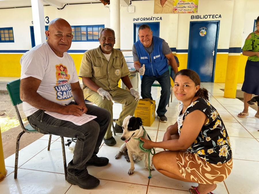 Prefeitura de Timon leva vacinação e prevenção de doenças para cães e gatos no Cidade Nova 2