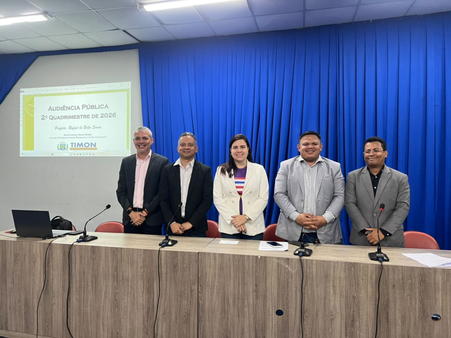 CÂMARA DE TIMON REALIZA AUDIÊNCIA PÚBLICA PARA APRESENTAÇÃO DE RELATÓRIOS FISCAIS DO MUNICÍPIO